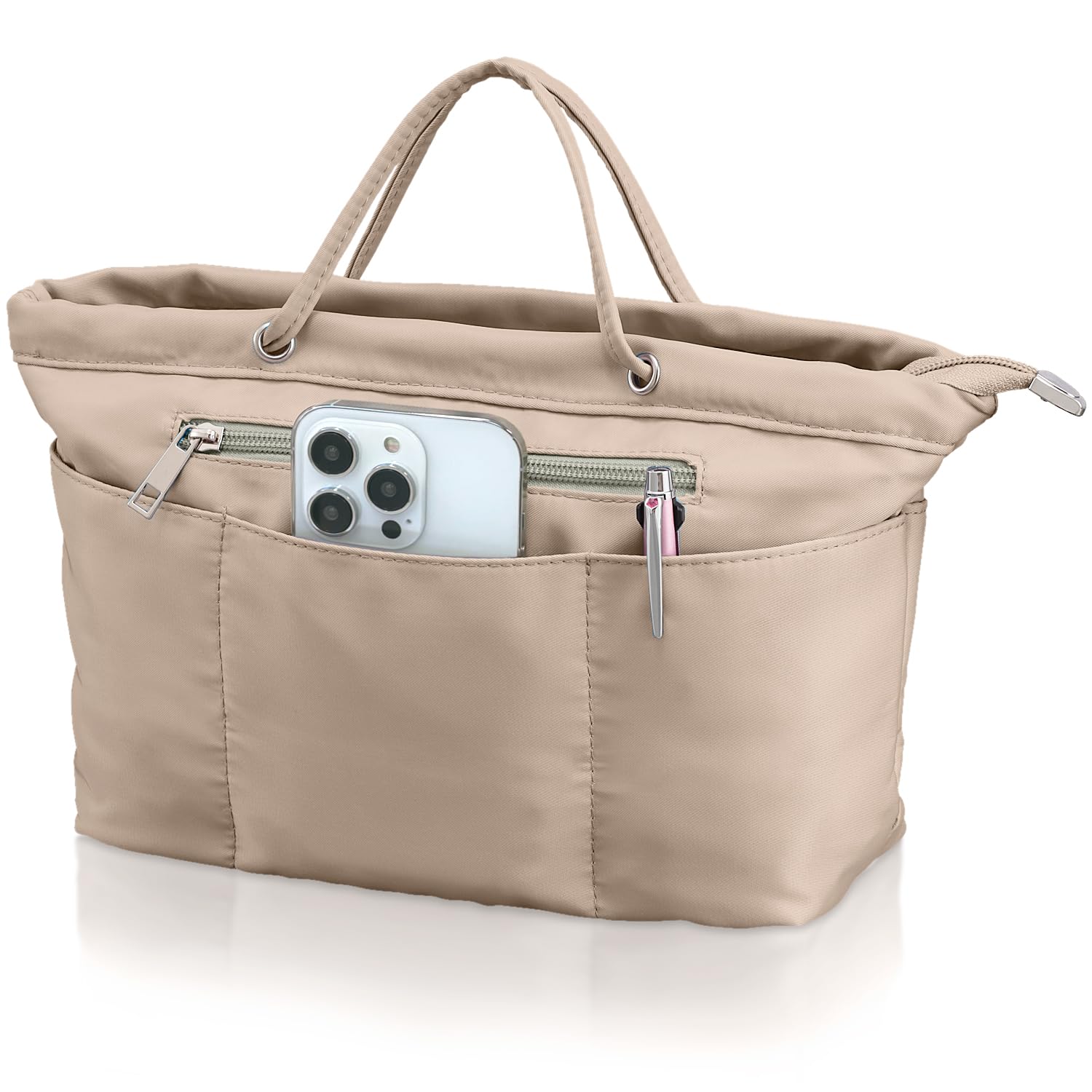 Amazon.co.jp: Annekor バッグインバッグ【新機能 とびだす持ち手